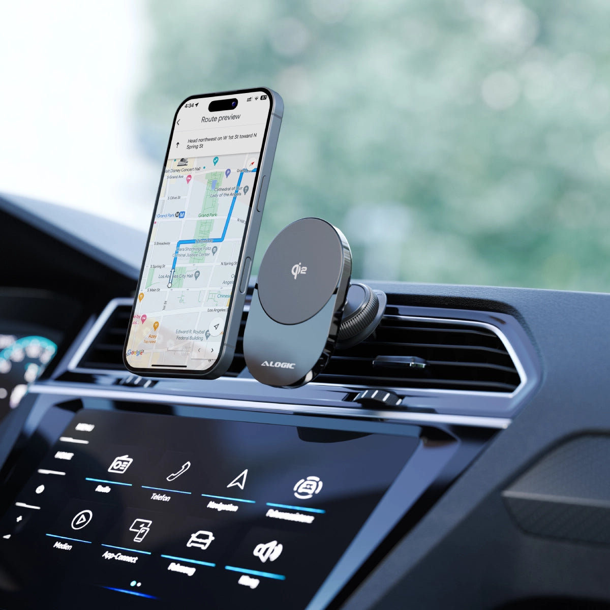 Clip Qi2 Wireless Car Charger