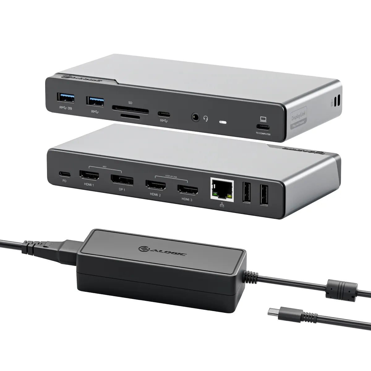 Alogic DUCDV4 DV4 Universal Quad Display Docking Station