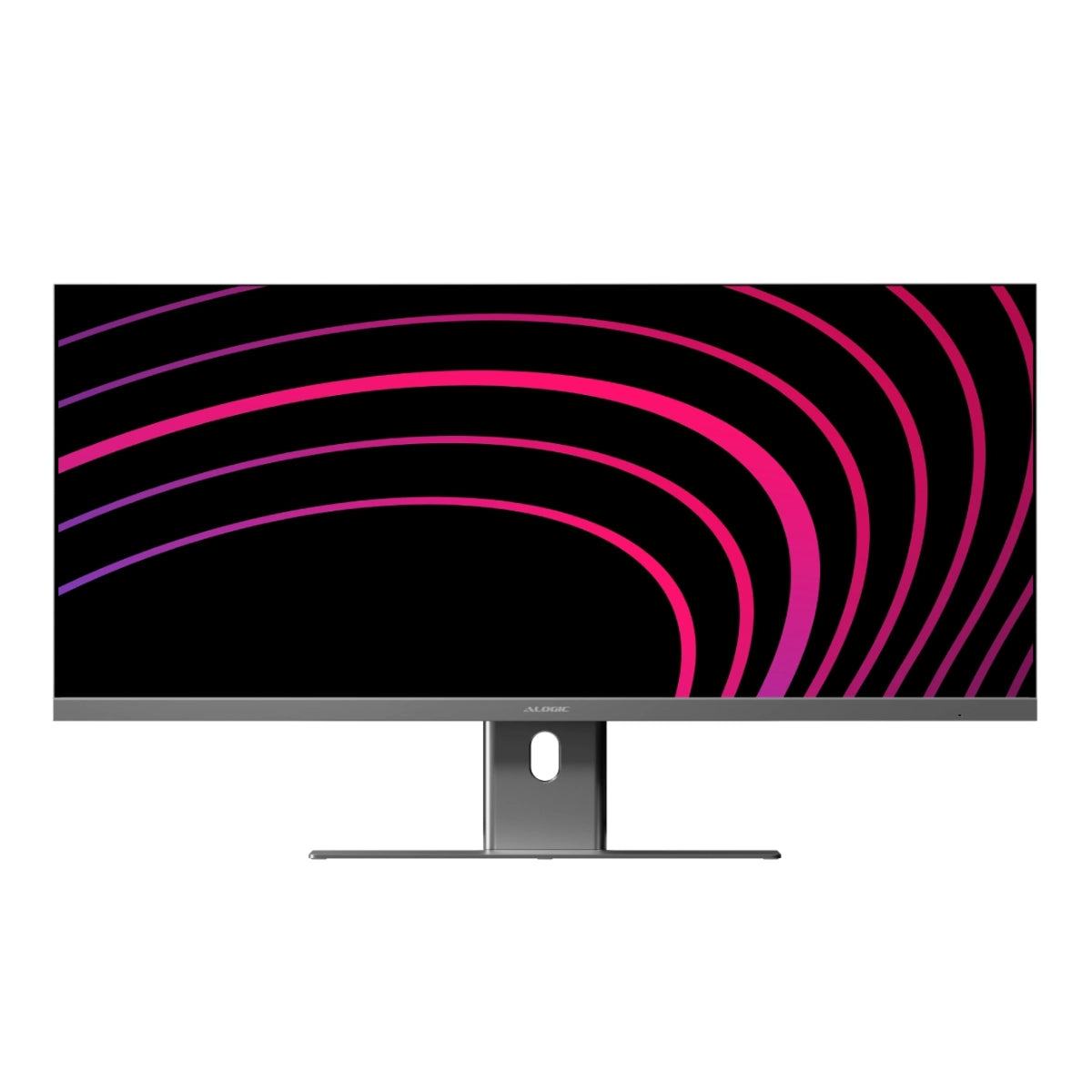 Edge 34" Ultrawide QHD 4K Monitor Elevate Home Office Kit - Space Grey