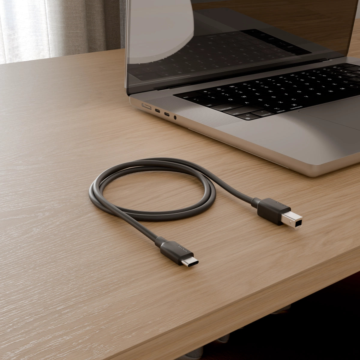 Elements USB-C Male to USB-B Male Cable – USB 2.0 480Mbps