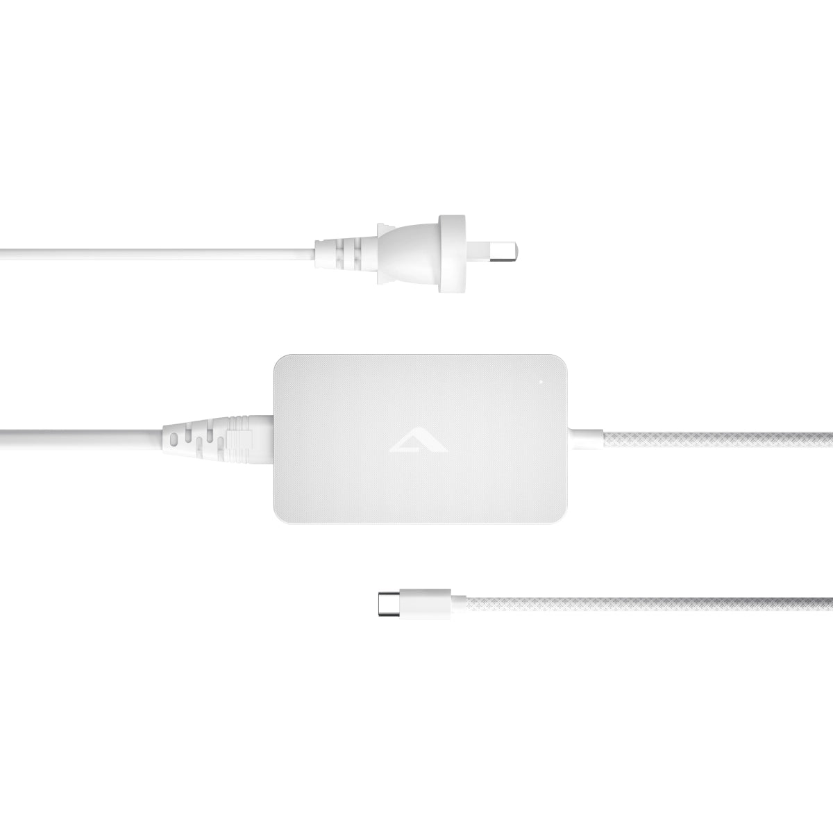 Rapid Power 65W Inline GaN Charger with Detachable Power Cord