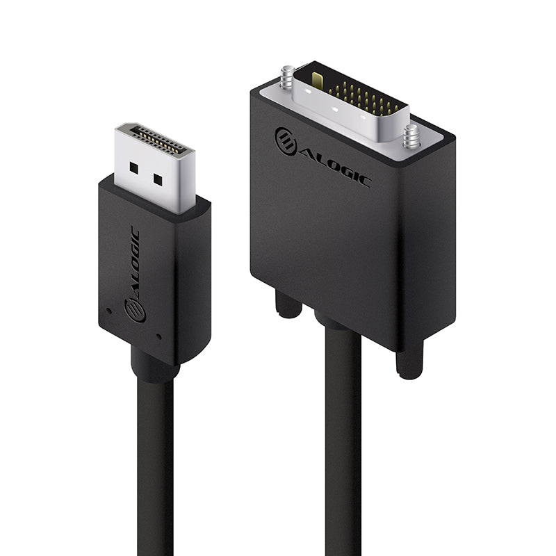 ACTIVE DisplayPort to DVI-D Cable with 4K Support Male to Male Elements  Series