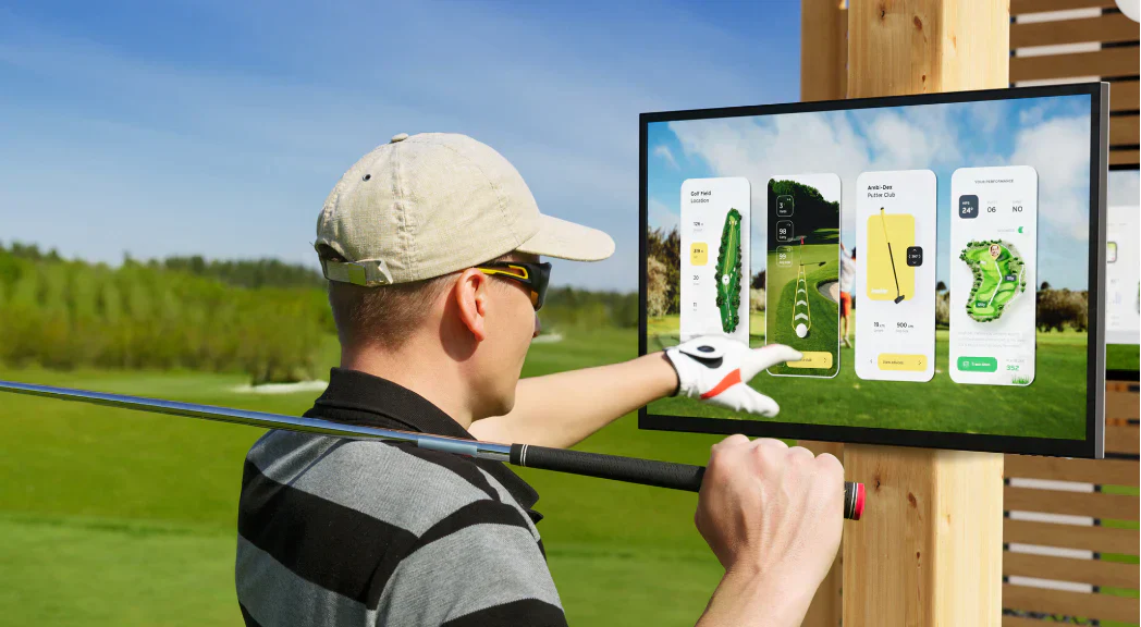 Use Case: Clarity Max Touch Monitors in Golf Simulators