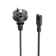 2m AUS 2 Pin Plug to IEC C7 Power Cable _ In PPE Bag