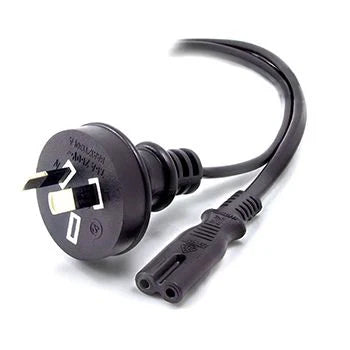 2m AUS 2 Pin Plug to IEC C7 Power Cable