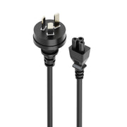 2m AUS 3 Pin Plug to IEC C5 Power Cable _ In PPE Bag
