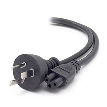 2m AUS 3 Pin Plug to IEC C5 Power Cable