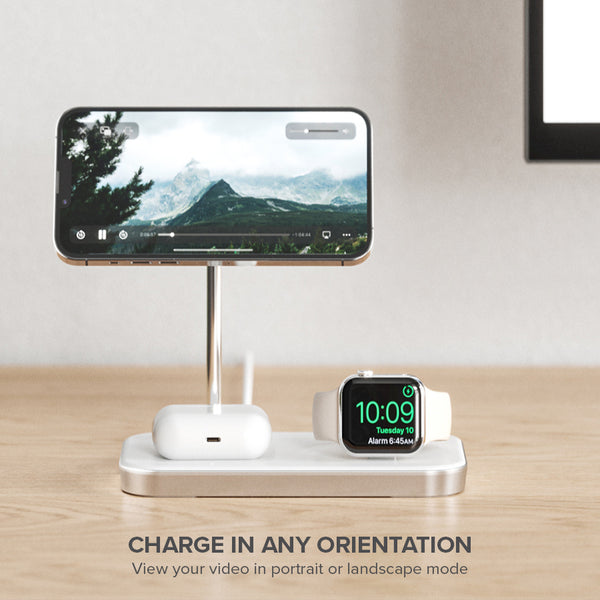 MagSpeed 3-in-1 Wireless 15W Charging Station