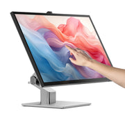 Clarity Fold Touch 32" 4K UHD Monitor with 65W Power Delivery, Webcam, Touchscreen & Fold Stand
