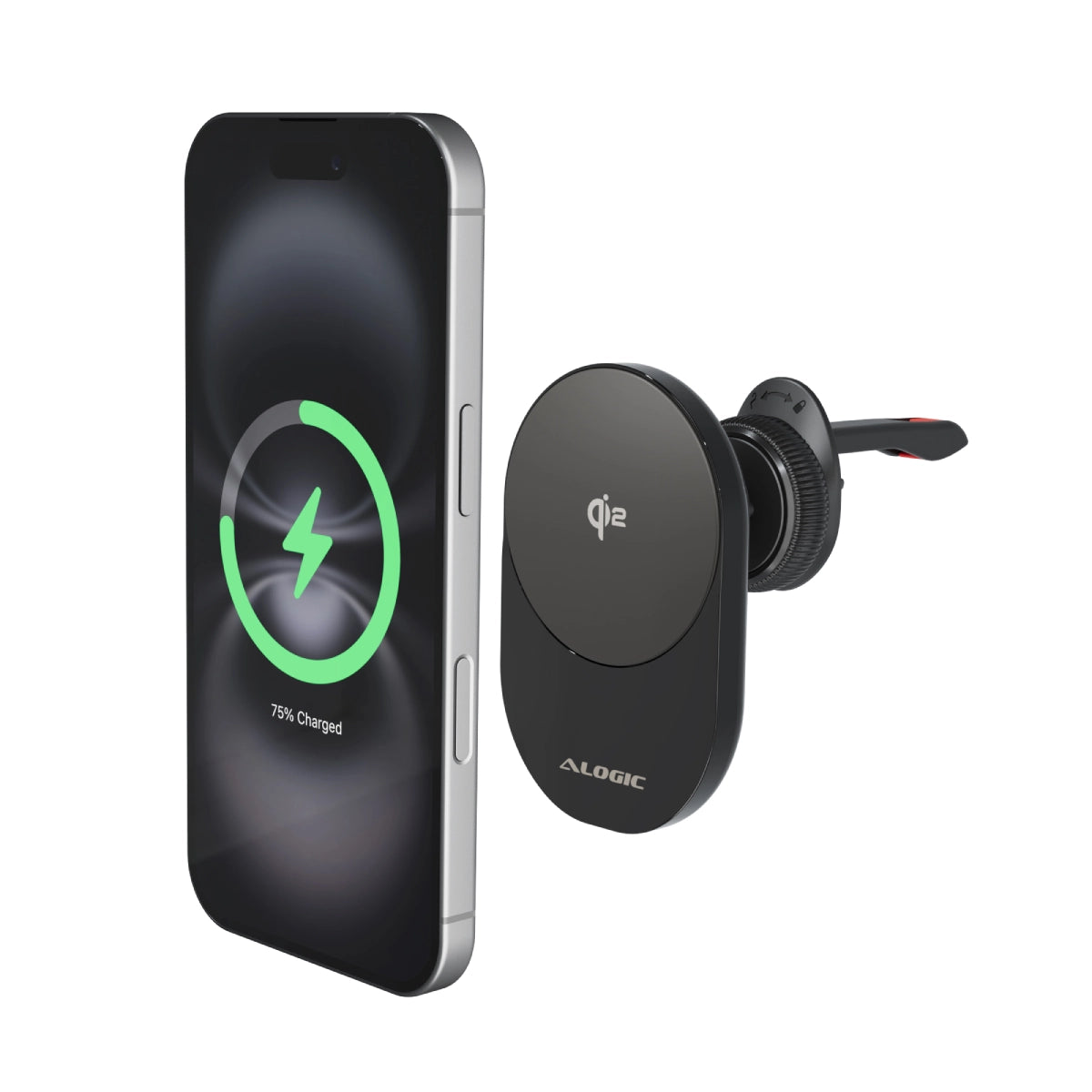 Clip Qi2 Wireless Car Charger