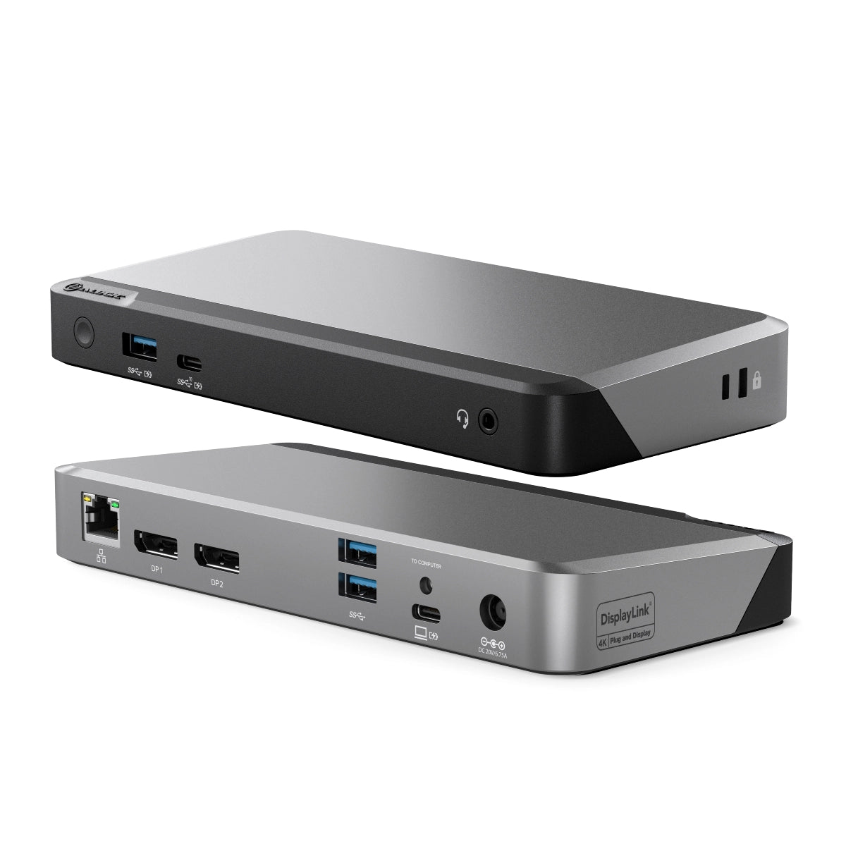 DX2 Dual 4K Display Universal Docking Station - with 100W Power Delivery