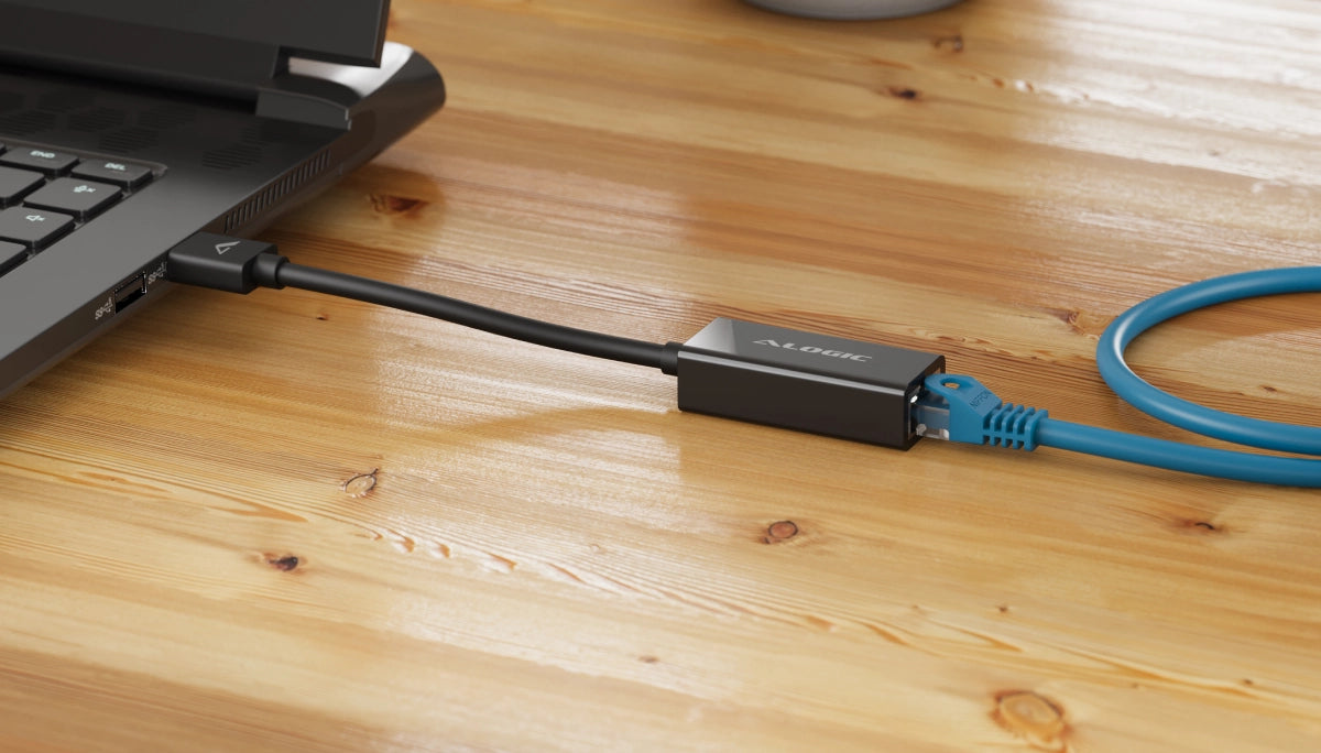 Elements USB-A to RJ45 Gigabit Ethernet Adapter – 15cm