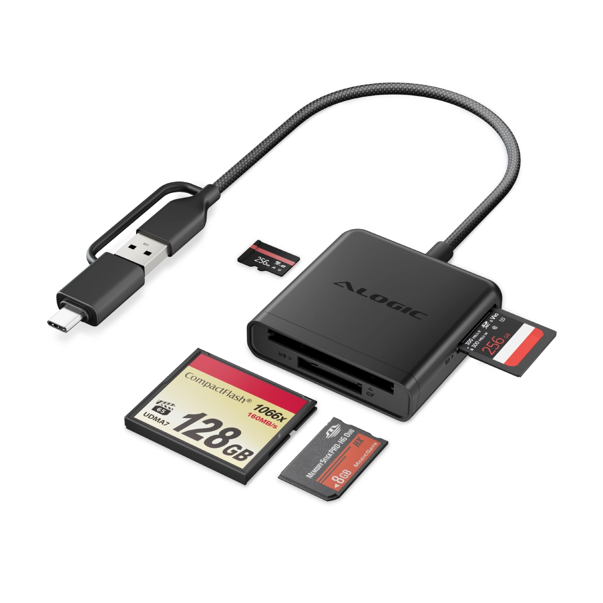 Flash Maxi Universal 4-in-1 USB Card Reader