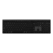 Hush Full Size USB-C Rechargeable Wireless Keyboard with Backlight