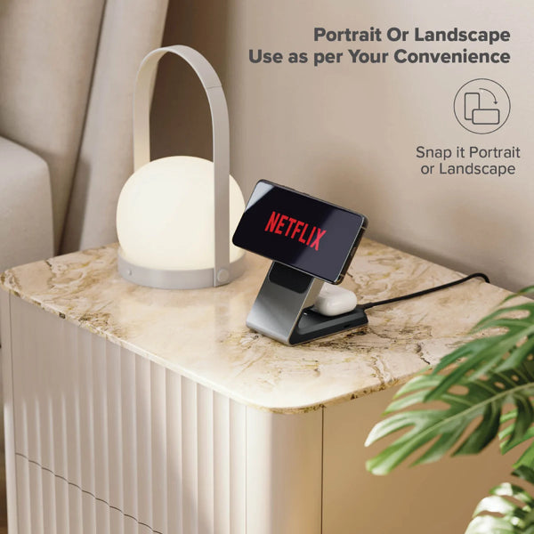 Matrix 2-In-1 Universal Magnetic Charging Dock