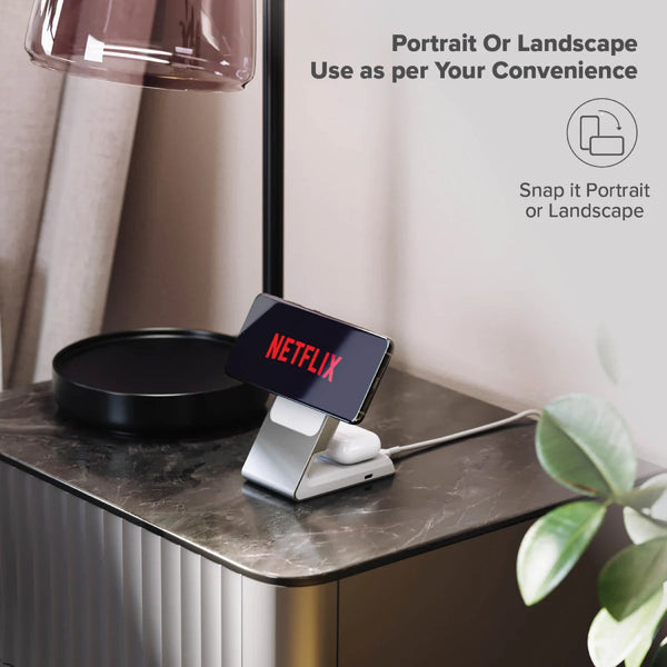 Matrix 2-In-1 Universal Magnetic Charging Dock