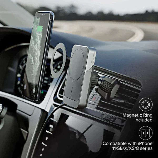 Matrix Universal Magnetic Car Charger with Air Vent Mount + Matrix Universal Magnetic Power Bank 5000mAh