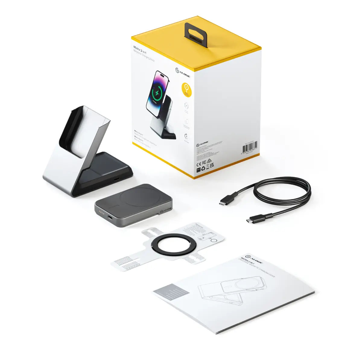 Matrix 2-In-1 Universal Magnetic Charging Dock