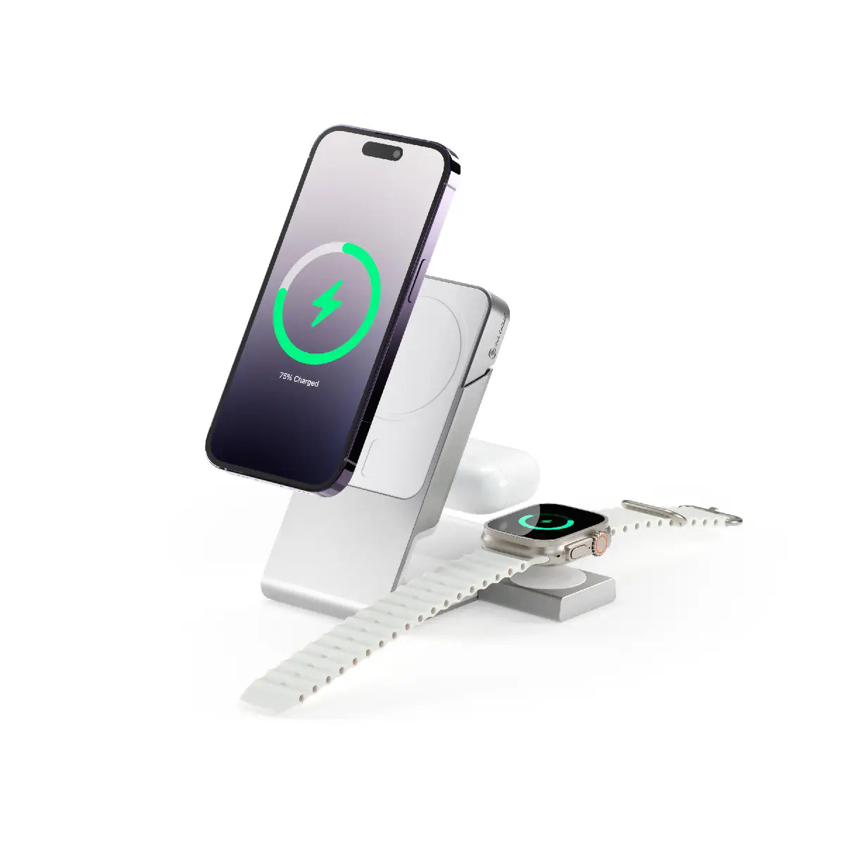 Matrix+ 3-in-1 Universal Magnetic Charging Dock with Power Bank