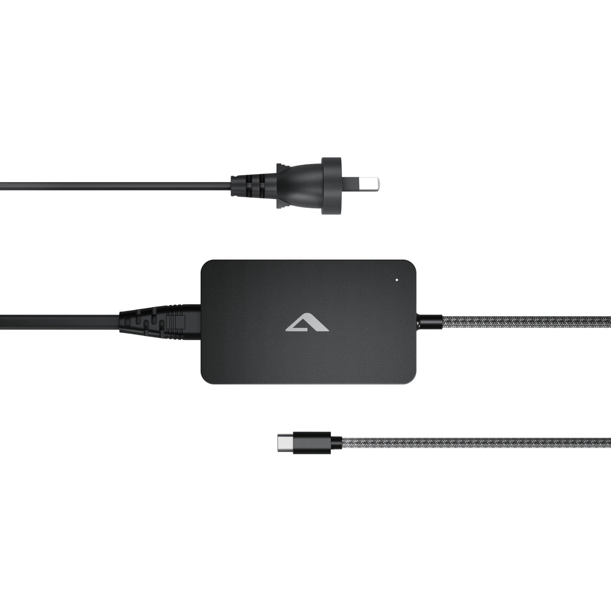 Rapid Power 65W Inline GaN Charger with Detachable Power Cord