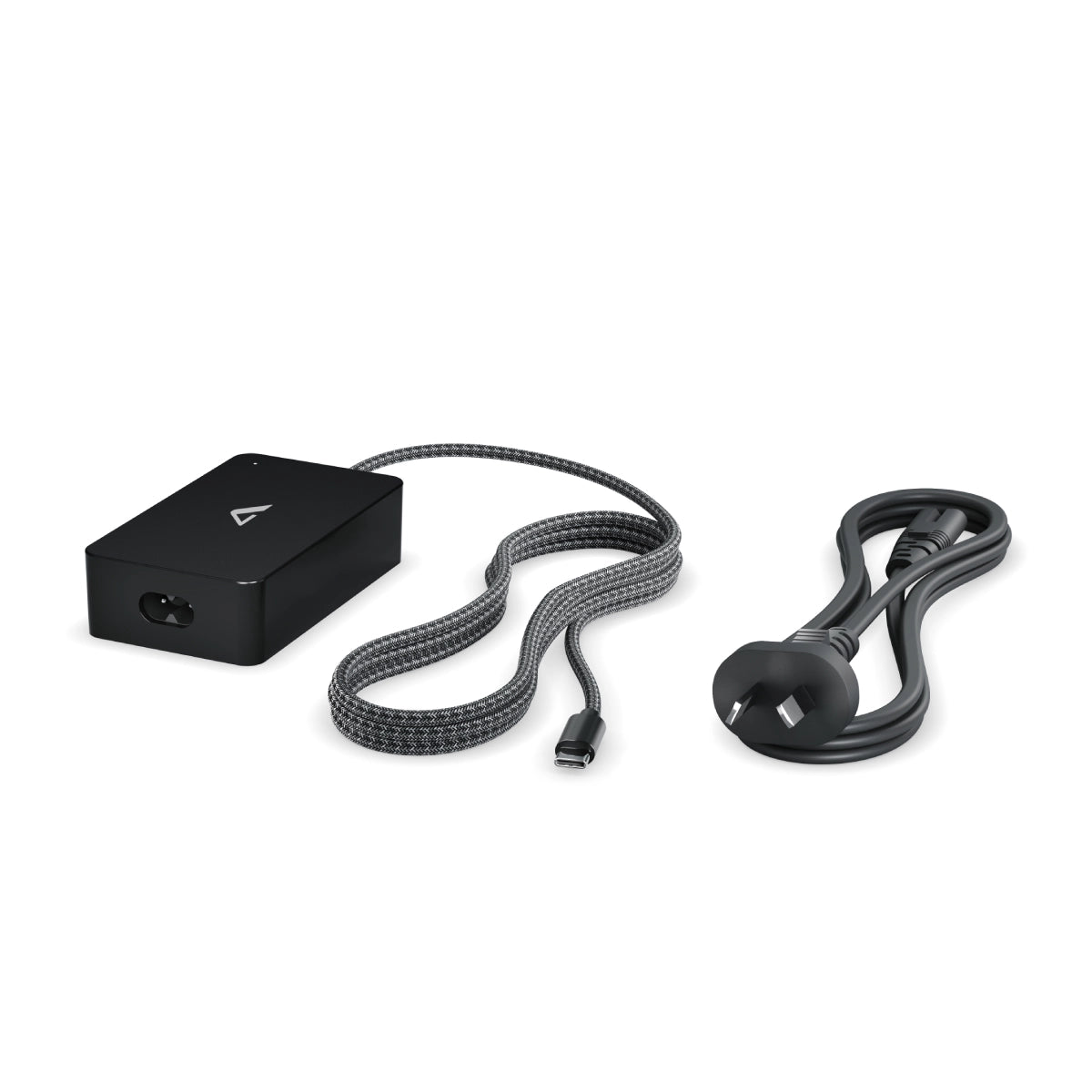 Rapid Power 65W Inline GaN Charger with Detachable Power Cord