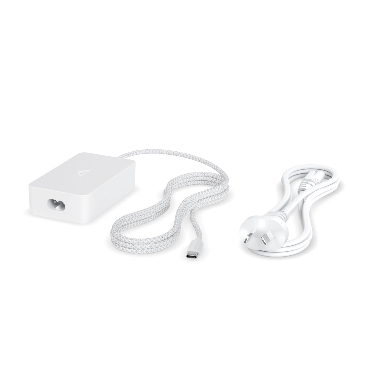 Rapid Power 65W Inline GaN Charger with Detachable Power Cord