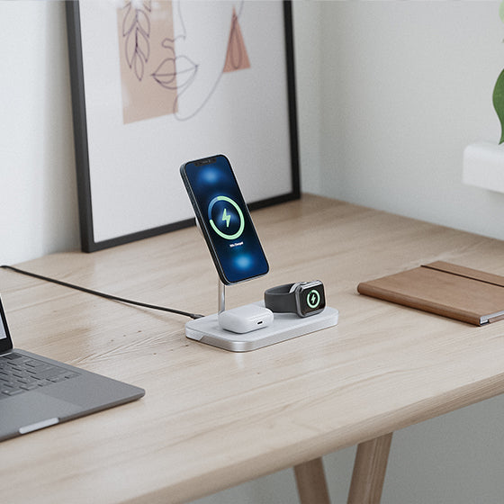 MagSpeed 3-in-1 Wireless 15W Charging Station