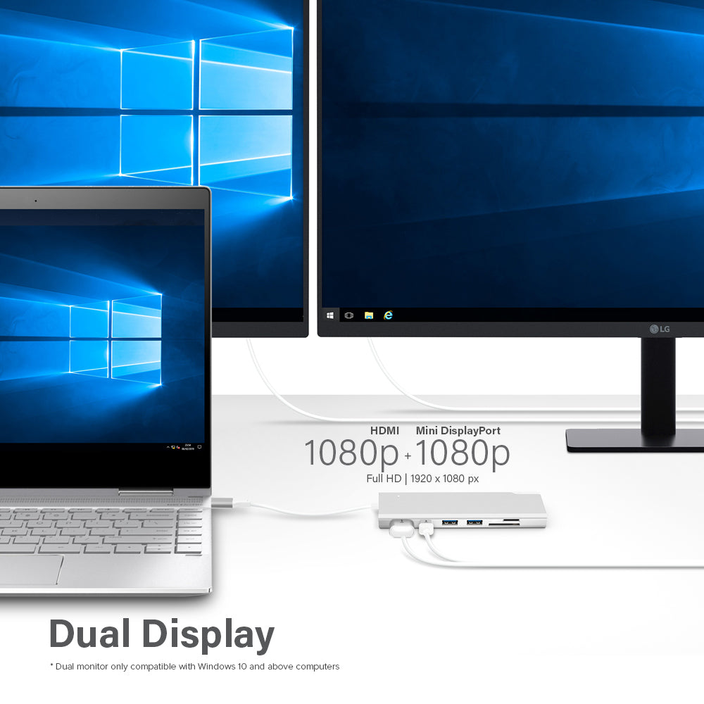 Buy USB-C Dock PLUS with Power Delivery - Ultra Series online at Alogic