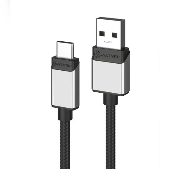 Alogic Ultra Fast USB C to USB A Cable 2m 3A 480Mbps Space Grey